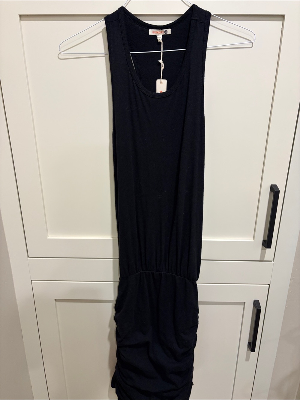 Sundry Black Sleeveless Tank Dress NWT